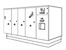 Wind power converter cooling solution