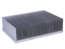 Friction stir welded heat sink