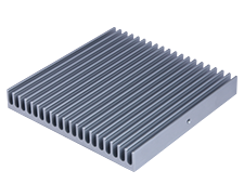 Extruded heat sink